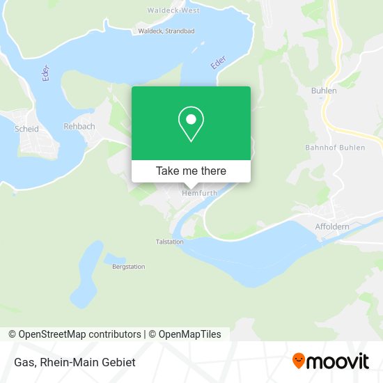 Карта Gas