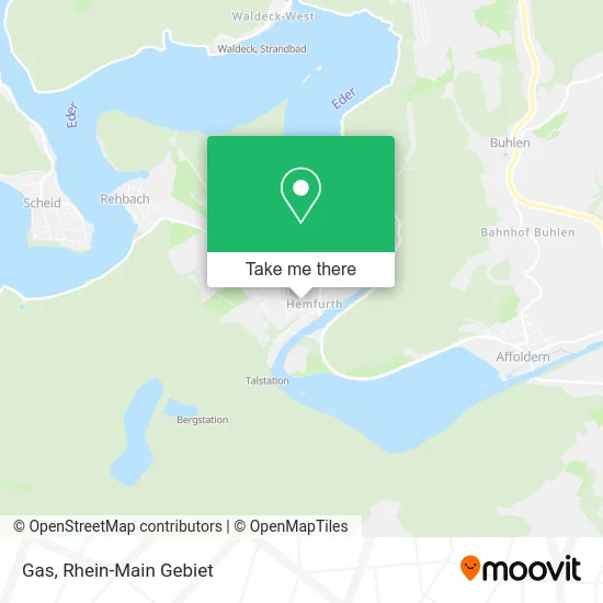 Карта Gas