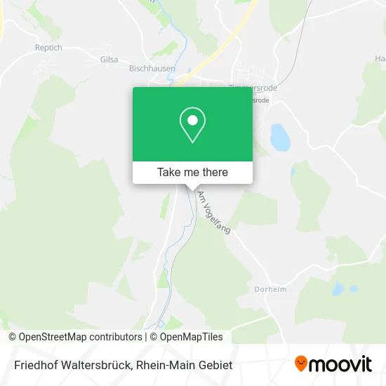 Карта Friedhof Waltersbrück