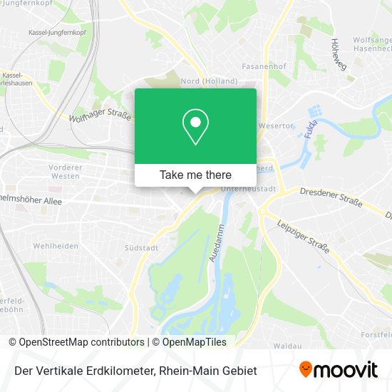 Карта Der Vertikale Erdkilometer