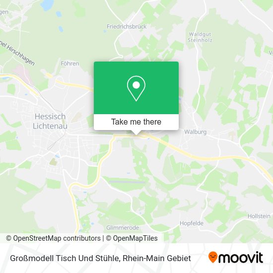 Карта Großmodell Tisch Und Stühle