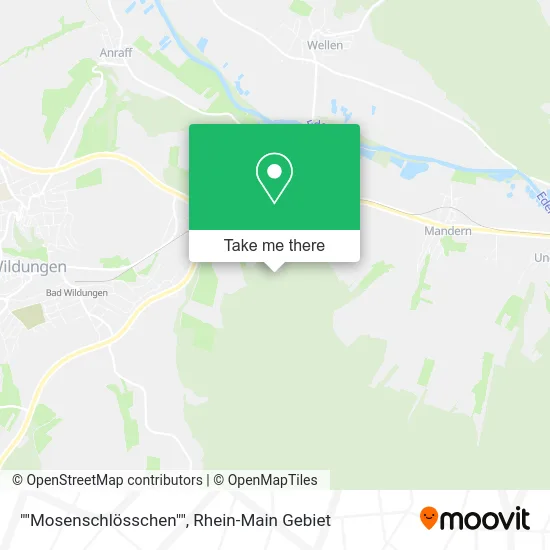 Карта ""Mosenschlösschen""