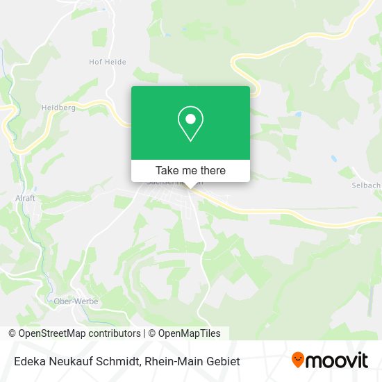 Карта Edeka Neukauf Schmidt