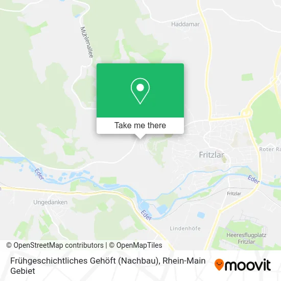 Карта Frühgeschichtliches Gehöft (Nachbau)