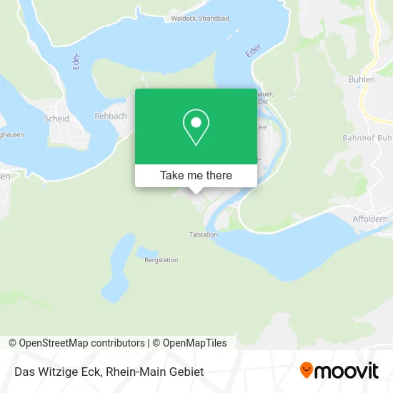 Карта Das Witzige Eck