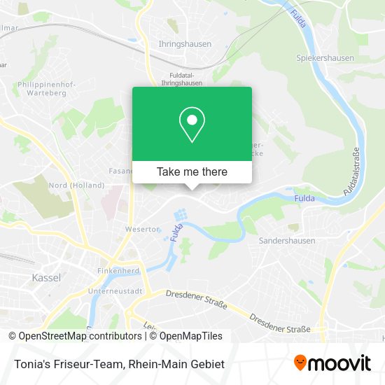 Карта Tonia's Friseur-Team