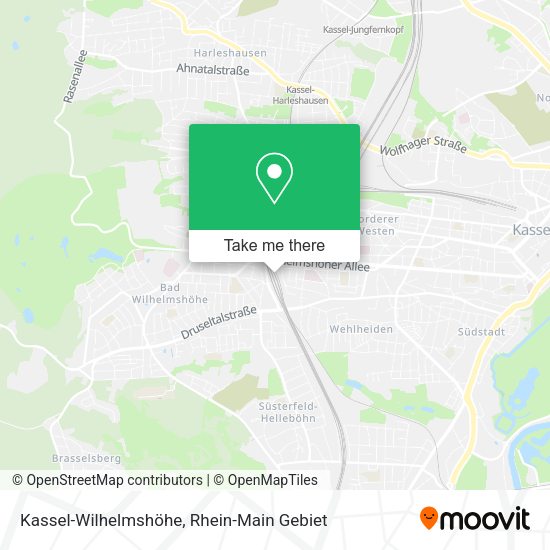 Карта Kassel-Wilhelmshöhe