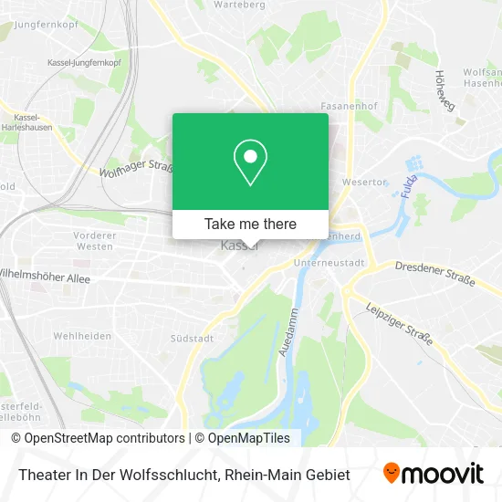 Карта Theater In Der Wolfsschlucht