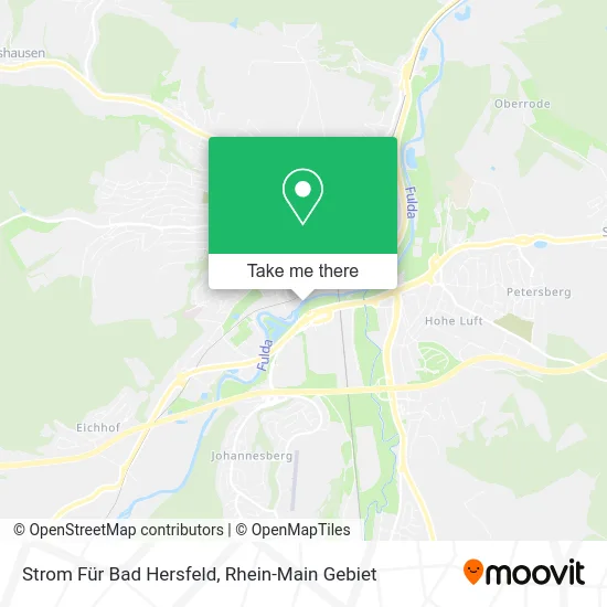 Карта Strom Für Bad Hersfeld