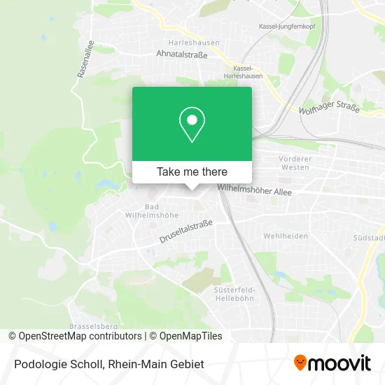 Карта Podologie Scholl