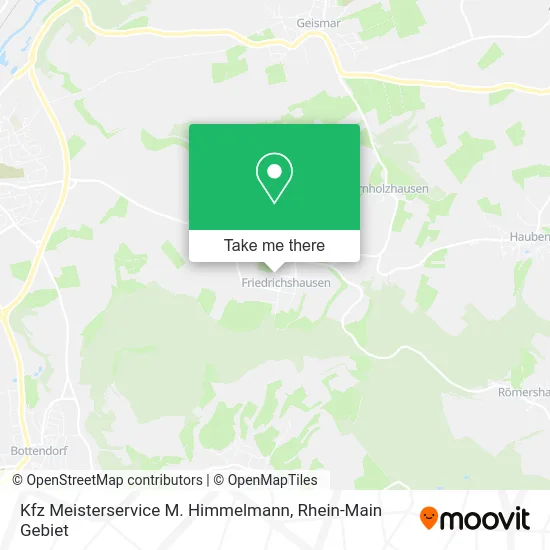 Карта Kfz Meisterservice M. Himmelmann