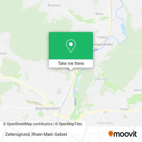 Карта Zellersgrund