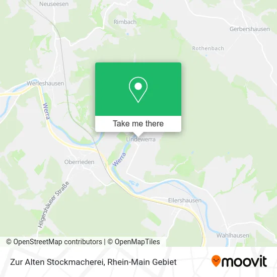 Карта Zur Alten Stockmacherei