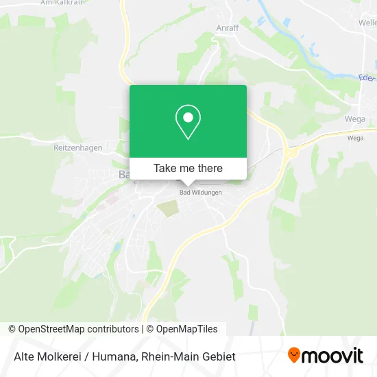 Карта Alte Molkerei / Humana