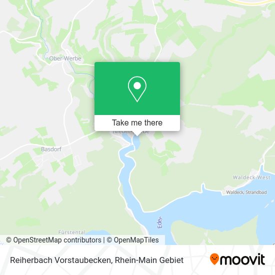 Карта Reiherbach Vorstaubecken