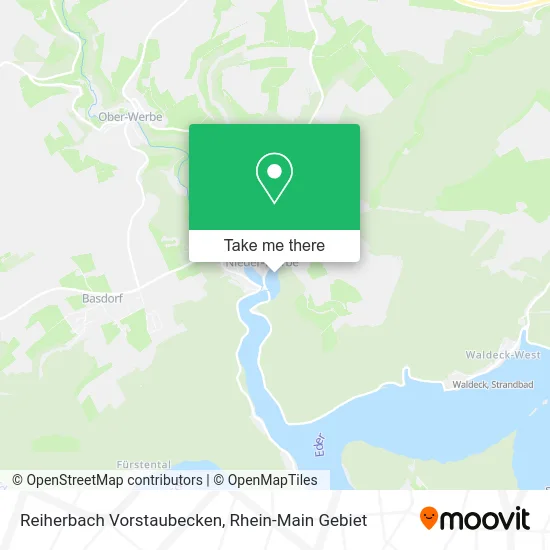 Карта Reiherbach Vorstaubecken