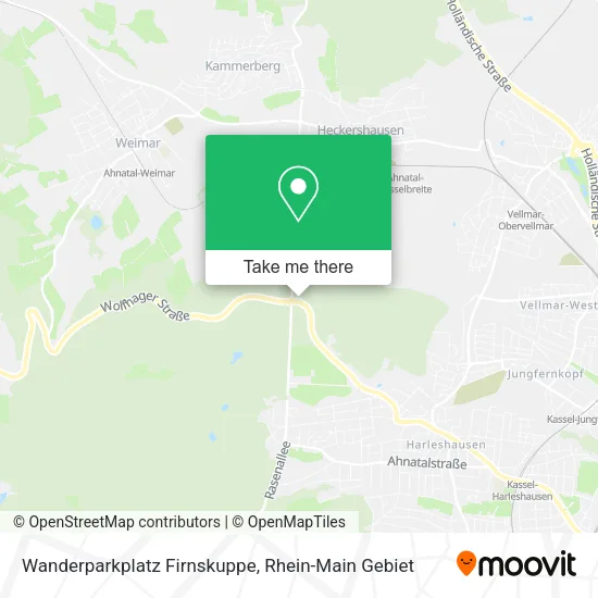 Карта Wanderparkplatz Firnskuppe