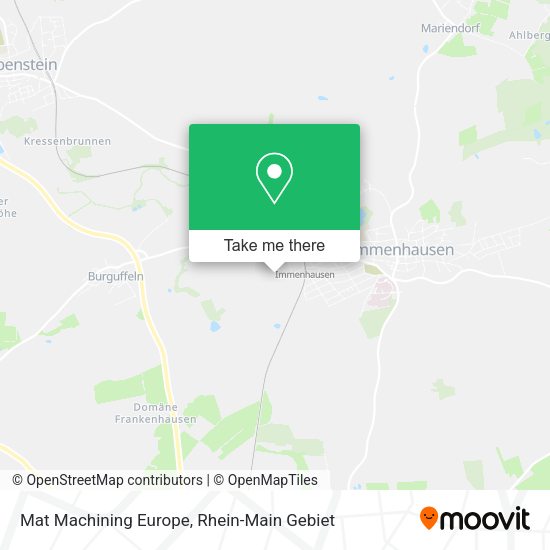 Карта Mat Machining Europe