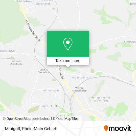 Карта Minigolf