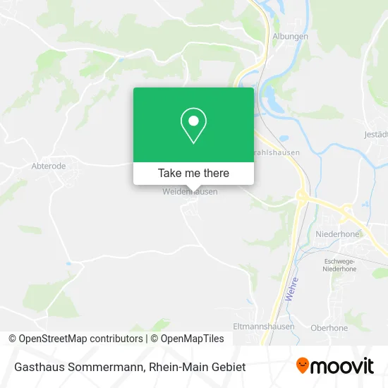 Карта Gasthaus Sommermann