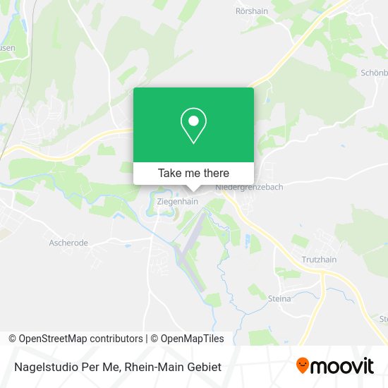Карта Nagelstudio Per Me