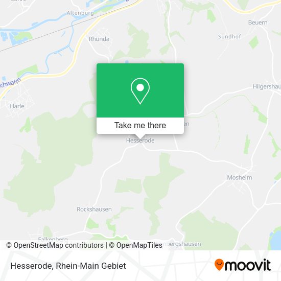 Hesserode map