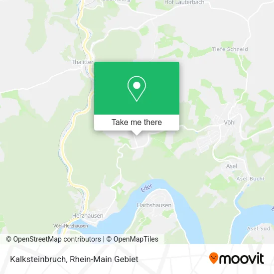 Карта Kalksteinbruch