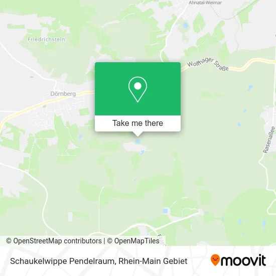 Карта Schaukelwippe Pendelraum