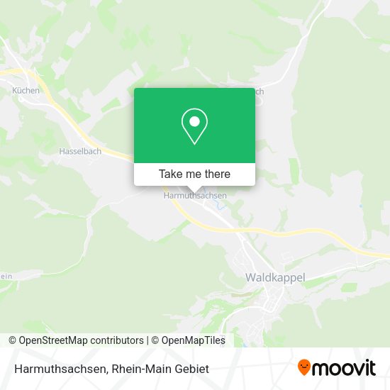 Карта Harmuthsachsen