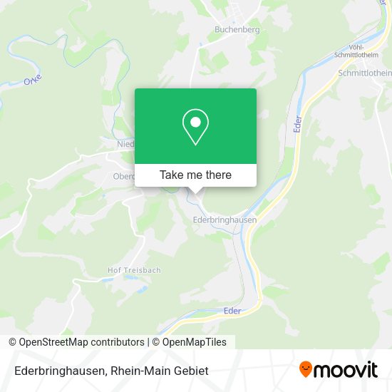 Карта Ederbringhausen
