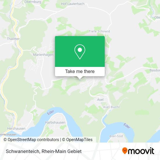 Карта Schwanenteich