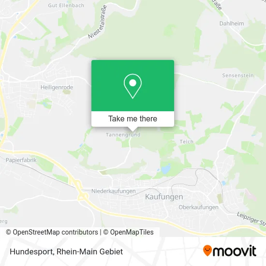 Карта Hundesport