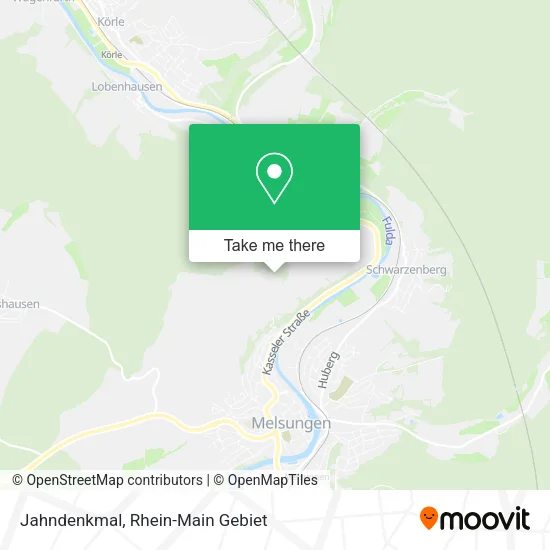 Карта Jahndenkmal