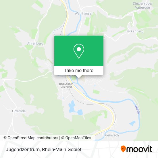 Карта Jugendzentrum