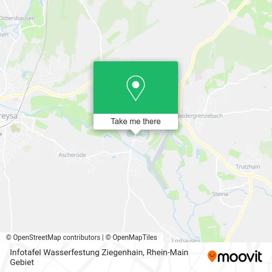 Карта Infotafel Wasserfestung Ziegenhain