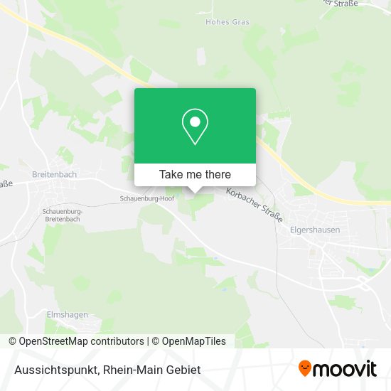 Карта Aussichtspunkt