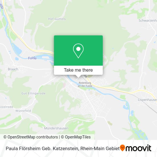 Карта Paula Flörsheim Geb. Katzenstein