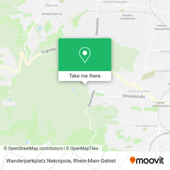 Карта Wanderparkplatz Nekropole