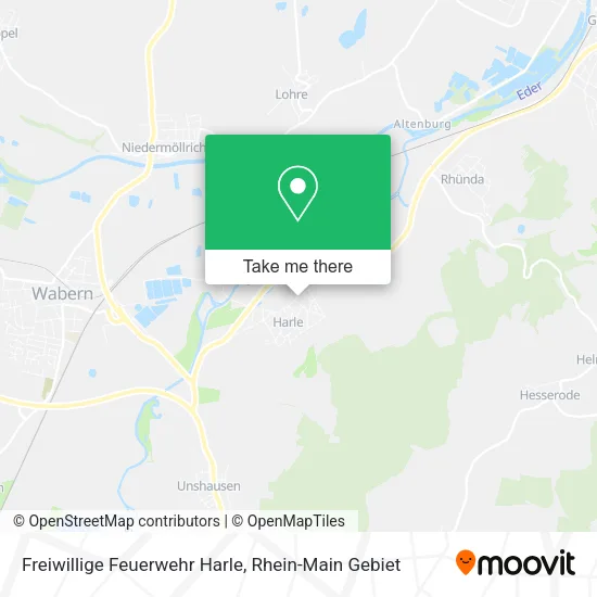 Карта Freiwillige Feuerwehr Harle