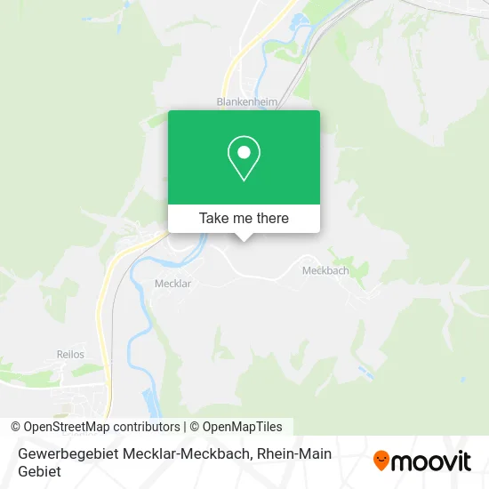 Карта Gewerbegebiet Mecklar-Meckbach