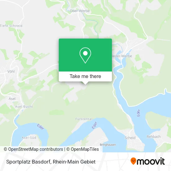 Карта Sportplatz Basdorf