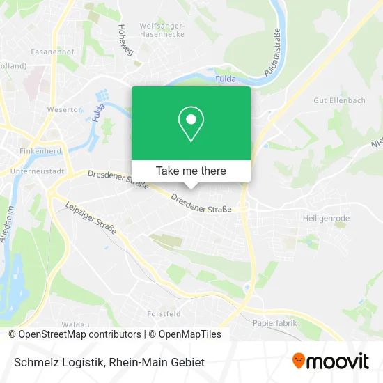 Карта Schmelz Logistik