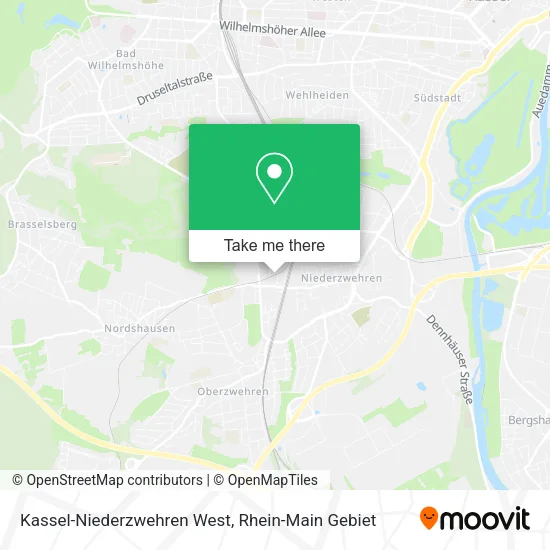 Карта Kassel-Niederzwehren West