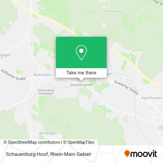 Карта Schauenburg-Hoof