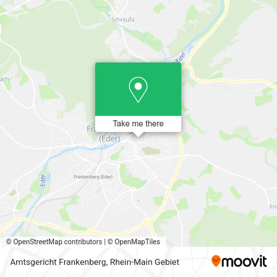 Карта Amtsgericht Frankenberg