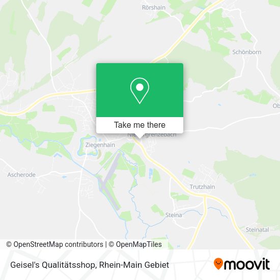 Geisel's Qualitätsshop map