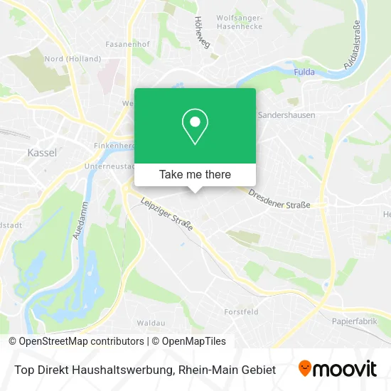 Карта Top Direkt Haushaltswerbung