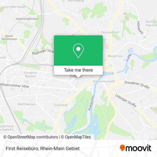 Карта First Reisebüro