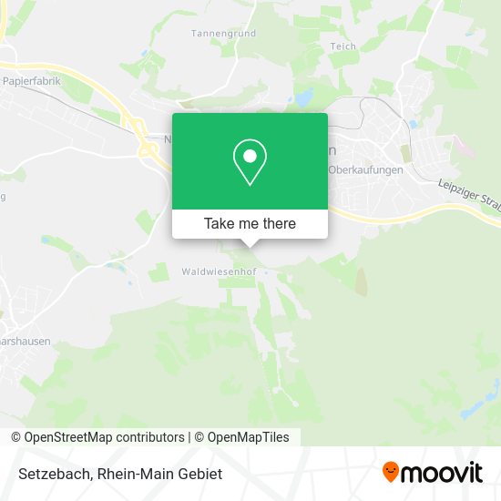 Setzebach map