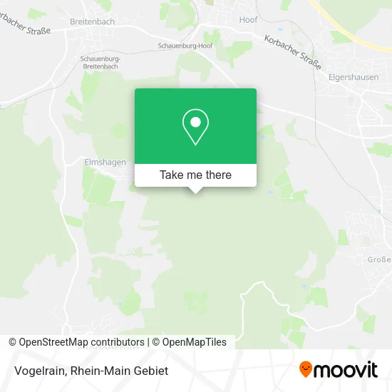 Карта Vogelrain